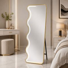 LED Mirror with Stand