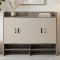 Modern Shoe Cabinet 4 Door