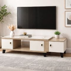 TV STAND GLASS ABOV 160CM 