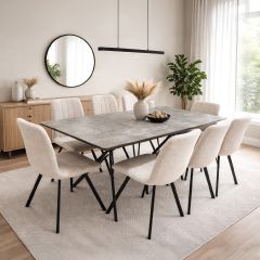 Marble Dining Table 8 Seater Rectangular
