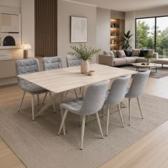Porcelain Dining Table 6 Seater