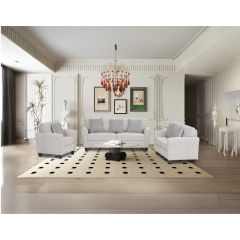 Modern Fabric Sofa Set