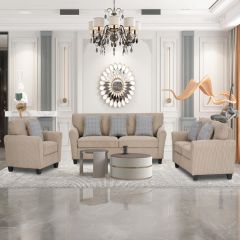 Fabric Sofa Set 6 Seater