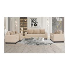 Fabric Sofa Set (1x3 Seater, 1x2 Seater, 1x1 Seater)