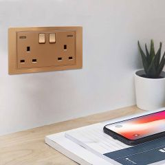 2 x 13A Switched Socket