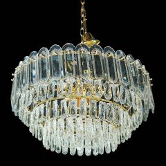 Crystal Hanging Light Gold