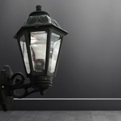 Modern Wall Garden Ligth Black D270XW220