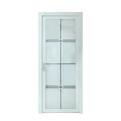 Aluminium Right Sliding Door White 210x80x5cm