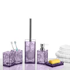 6 Pcs Bathroom Set
