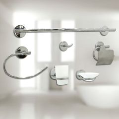 Modern Bathroom Accessories Set 6 Pieces