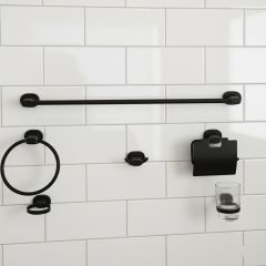 Modern 6 Piece Bathroom Accessories Set