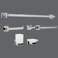 6pcs Bathroom Accessories Set-Modern