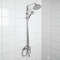 Shower Column Chrome