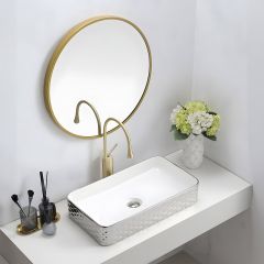 Countertop Wash Basin Gloss White