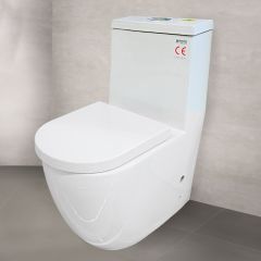 Toilet 1 Piece White 665x360x800