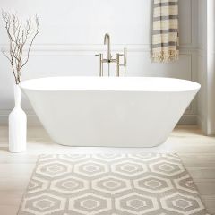 Bathtub Without Mixer 170x80x58cm