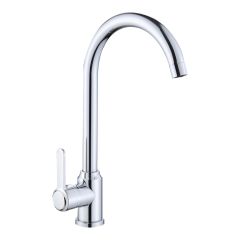 Zinc Kitchen Mixer Silver