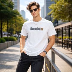 Men Plain Round Neck T-Shirt