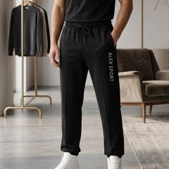 Men Track Pant Open