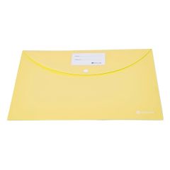 Doc Bag Opq W/Namecard&Btn-Yw