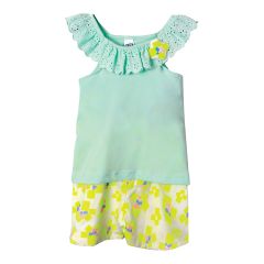 Baby Girl 2 Pieces Shorts + T Shirt