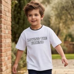 Boys T-Shirt Round Neck Short Sleeve