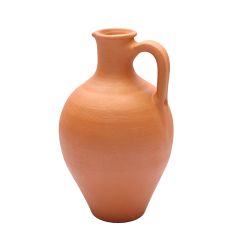 Clay Pitcher With Handle Medium