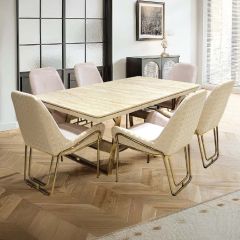 Dining Table 1+6 6 Boxes Koza