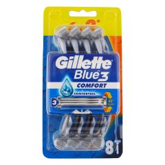 Gillette Blue 3 Comfort Razor 8 Pieces Pack