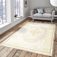 Golden Carpet-6145A Beige 100x400cm