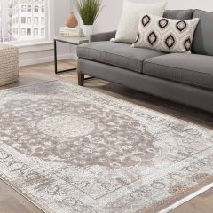 Aspandos Carpet-M642F Beige 300x300cm
