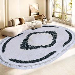 Blossom Carpet 13479 White/Grey 200x300cm