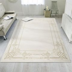 Flora Carpet Cream/Gold Fl-E330A-300X400