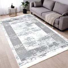 Luna Rug Cream Blue 150x230