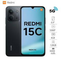 Redmi 15C (4GB, 128GB) Midnight Black