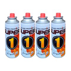 Flamable Gas 4 Pieces Assorted