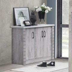 Wooden 3 Door Shoe Cabinet