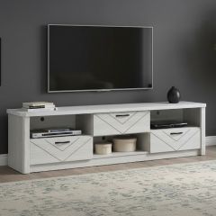 Wooden Tv Stand White Wash