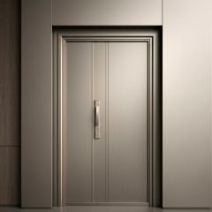Double Steel Door 120x210