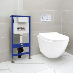 Lavinchi Luxurious Italian Design Concealed Tank & Water Closet