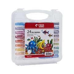 titi Oil Pastel 24 Color Pp Case
