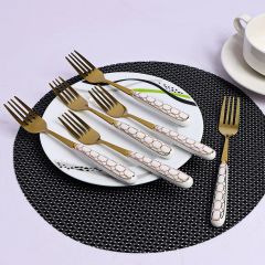 طقم شوكة عشاء 6 قطع 2.3×18.8 سم