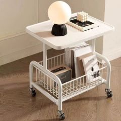 Side Table C Shape BZ-4034-A6-WH+WH