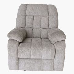 Single Recliner Sofa Swivel Fabric