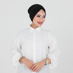 Ladies Bone-Black-FREE SIZE