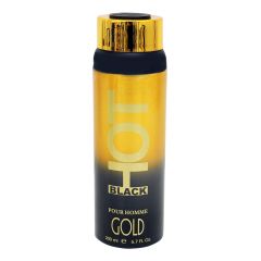 Hot Black Pour Homme Gold 200Ml