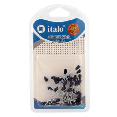 Headed Pins Big Black Set