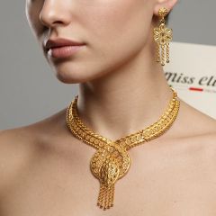 Golden Necklace Set