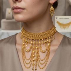 Golden Choker Set