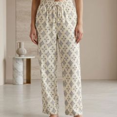Ladies Casual Pant Printed